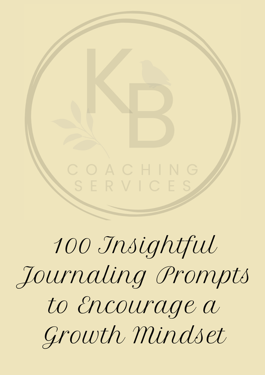Growth Mindset: 100 Journaling Prompts